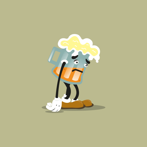 Drunk Saint Patrick GIF by Share It Again