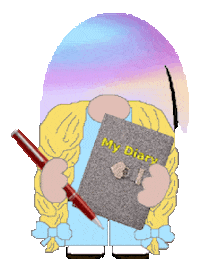 Dear Diary Gnome Sticker