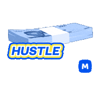 Money Hustle Sticker by Moniepoint Microfinance Bank