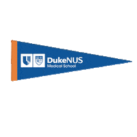 dukenus school flag spirit dukenus Sticker