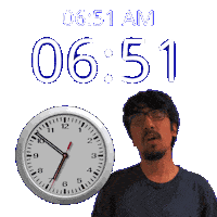 6 Am Sticker