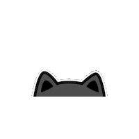 Black Cat Sticker by Knose Pet Insurance