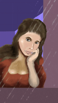 Eryk_Kmiecik rain 2023 student sadgirl GIF