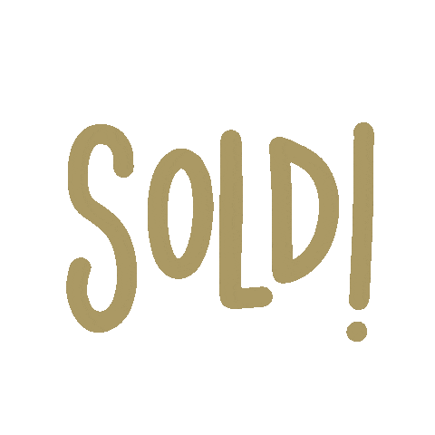 rachelconey giphyupload real estate realtor sold Sticker