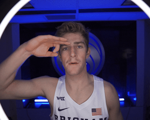 Byu Basketball Hansen GIF by BYU Cougars