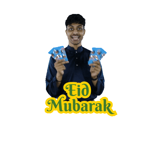 Hari Raya Eid Mubarak Sticker by Fly FM