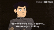Talking Infinity Train GIF by HBO Max