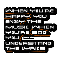 Happy Lyrics Sticker by Keva Epale