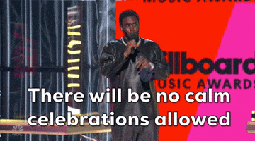No calm celebrations