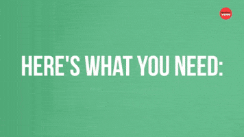 What You Need
