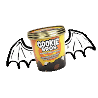 Halloween Bat Sticker by Cookie Bros