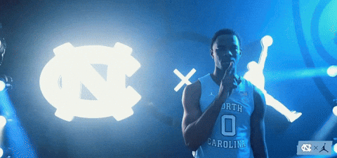University Of North Carolina Basketball GIF by UNC Tar Heels