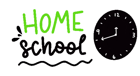 Distance Learning Homeschool Sticker