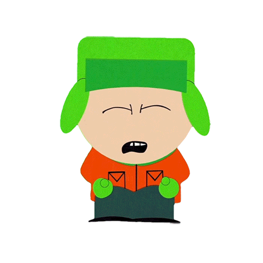 Kyle Broflovski Crying Sticker by South Park