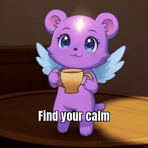 Inner Peace Chill GIF by MishaHeartseer