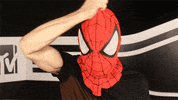 spider man mask GIF by mtv