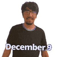 9 December Sticker