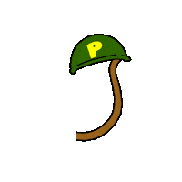 Tail Spin Spinning Sticker by Ponke