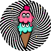Ice Cream Dessert Sticker by Funimation