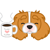 Cavalier King Charles Spaniel Dog Sticker