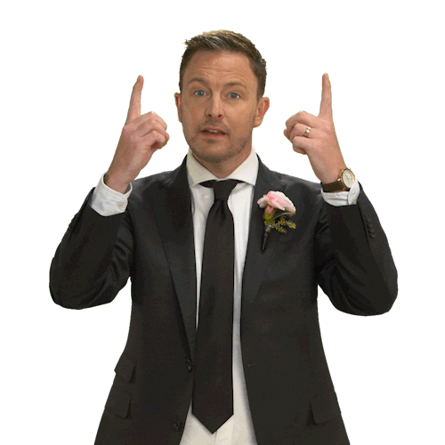 Point Reaction Sticker by Married At First Sight