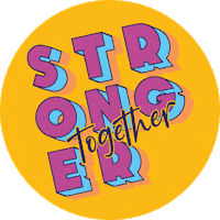 Stronger Together Teamwork Sticker by deputy app