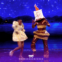 Happy Dance GIF by The Masked Singer UK & The Masked Dancer UK