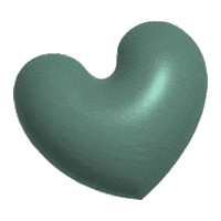 Heart 3D Sticker