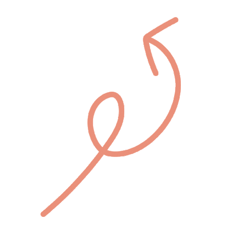 rachelroseco giphyupload arrow point colourful Sticker