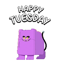 Tuesday Fridge Sticker by Nexio