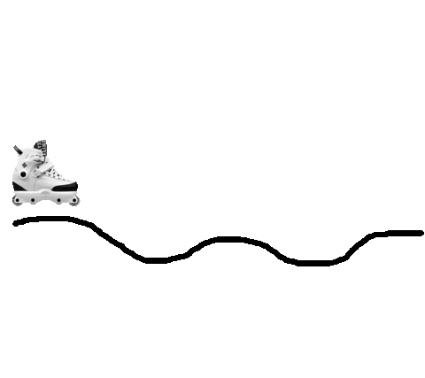 roller Sticker by Freexki