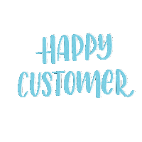 Webshop Happy Customer Sticker