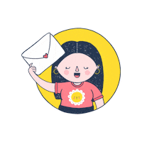 andreaortizmx mail email correo mailing Sticker