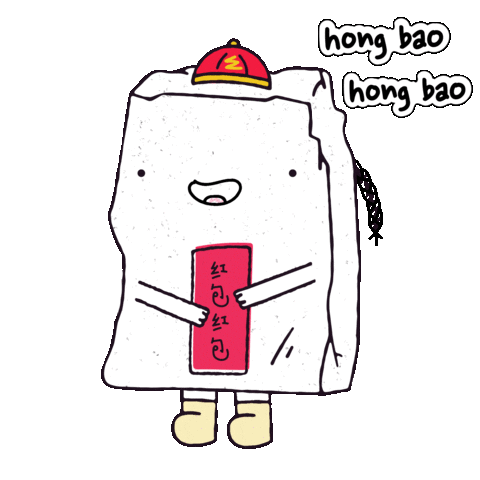 Chinese New Year Gong Xi Fa Cai Sticker by Blankslate