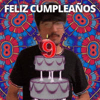 ¡Feliz 9.º cumpleaños!