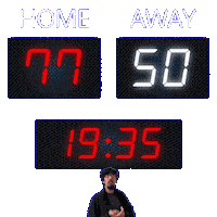50 Away Sticker