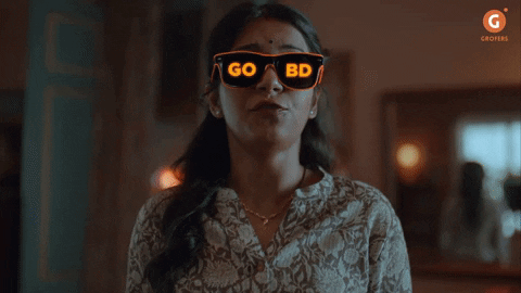 Happy Mood GIF by Grofers