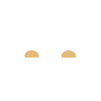 Peek A Boo Shiba Sticker