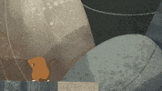 #puffinrock #puffin #rock #super #mossy #hero #pygmy #shrew GIF by Puffin Rock