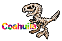 Magic Dinosaur Sticker by Secretaría de Turismo y Desarrollo de Pueblos Mágicos de Coahuila