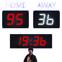 36 Away Sticker