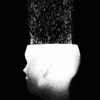 Haunting Black And White GIF by hrntpgrphc