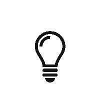 sparstrom_de energy icon energie bulb Sticker