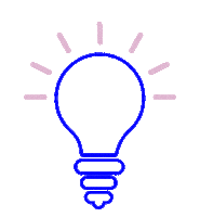 INTERPRINT idea idee light bulb ip Sticker