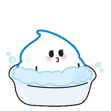 findtoday bubble whip foam cleansing Sticker