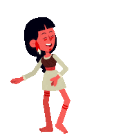 Feliz Clara Sticker by Mytikah - O Livro dos Heróis