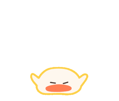 Happy Duck Sticker