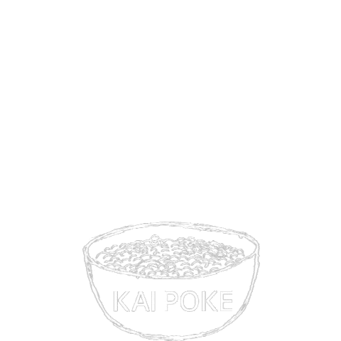 KaiPoke giphyupload food healthy kai Sticker