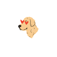 Yum Yum Happy Dog Sticker