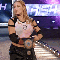 Angry Raise Hand GIF by Trish Stratus